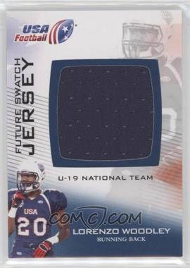 2012 Upper Deck USA Football - Box Set Future Swatch Jersey U-19 National Team #U19FS-11 - Lorenzo Woodley