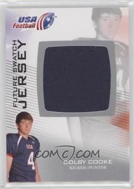 2012 Upper Deck USA Football - Box Set Future Swatch Jersey #FS-11 - Colby Cooke