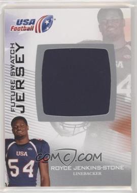 2012 Upper Deck USA Football - Box Set Future Swatch Jersey #FS-40 - Royce Jenkins-Stone [EX to NM]