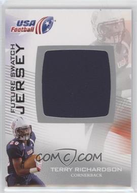 2012 Upper Deck USA Football - Box Set Future Swatch Jersey #FS-45 - Terry Richardson [Noted]