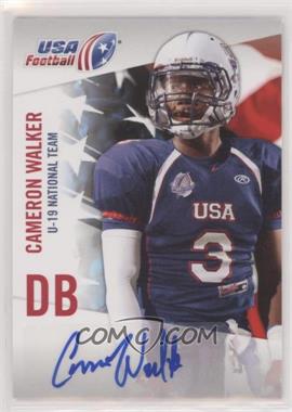 2012 Upper Deck USA Football - Box Set U-19 National Team Autographs #U19-2 - Cameron Walker