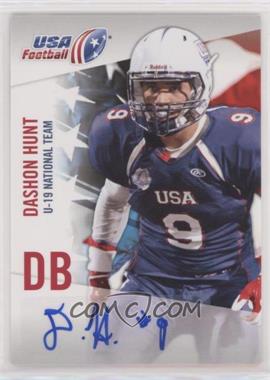 2012 Upper Deck USA Football - Box Set U-19 National Team Autographs #U19-7 - Dashon Hunt