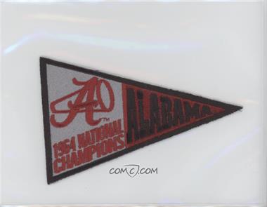 2012 Upper Deck University of Alabama - Box Topper National Championship Mini Pennant Patches #1964 - Alabama Crimson Tide