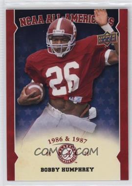 2012 Upper Deck University of Alabama - NCAA All-Americans #AA-BH - Bobby Humphrey