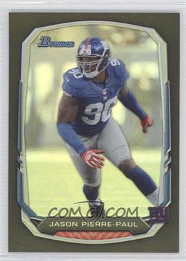 2013 Bowman - [Base] - Black Rainbow Foil #103 - Jason Pierre-Paul