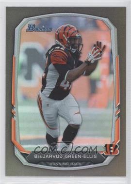 2013 Bowman - [Base] - Black Rainbow Foil #108 - BenJarvus Green-Ellis