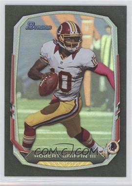 2013 Bowman - [Base] - Black Rainbow Foil #110 - Robert Griffin III