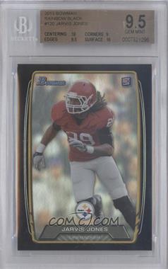 2013 Bowman - [Base] - Black Rainbow Foil #120 - Jarvis Jones [BGS 9.5 GEM MINT]