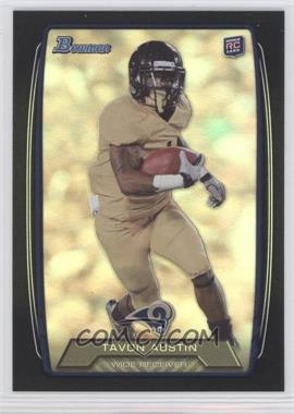 2013 Bowman - [Base] - Black Rainbow Foil #130 - Tavon Austin