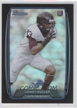 2013 Bowman - [Base] - Black Rainbow Foil #153 - Corey Fuller