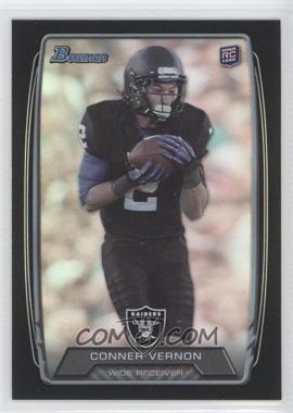 2013 Bowman - [Base] - Black Rainbow Foil #206 - Conner Vernon