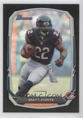 2013 Bowman - [Base] - Black Rainbow Foil #47 - Matt Forte