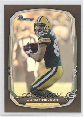 2013 Bowman - [Base] - Black Rainbow Foil #58 - Jordy Nelson