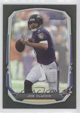 2013 Bowman - [Base] - Black Rainbow Foil #68 - Joe Flacco