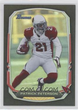 2013 Bowman - [Base] - Black Rainbow Foil #9 - Patrick Peterson