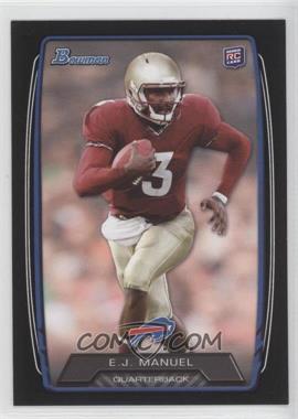 2013 Bowman - [Base] - Black #127 - EJ Manuel