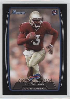 2013 Bowman - [Base] - Black #127 - EJ Manuel