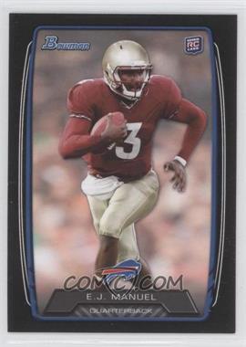 2013 Bowman - [Base] - Black #127 - EJ Manuel