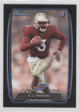 2013 Bowman - [Base] - Black #127 - EJ Manuel