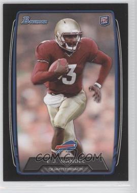 2013 Bowman - [Base] - Black #127 - EJ Manuel