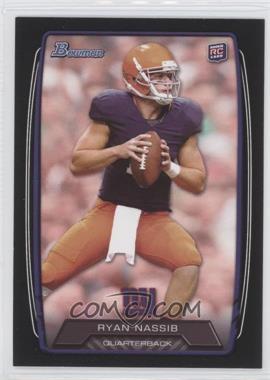 2013 Bowman - [Base] - Black #165 - Ryan Nassib