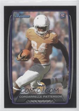 2013 Bowman - [Base] - Black #171 - Cordarrelle Patterson