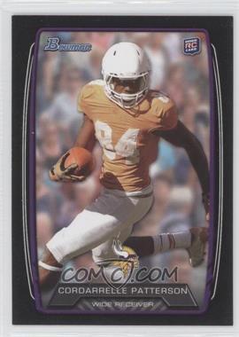 2013 Bowman - [Base] - Black #171 - Cordarrelle Patterson