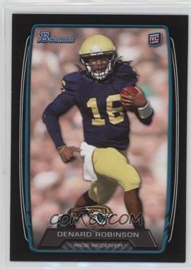 2013 Bowman - [Base] - Black #179 - Denard Robinson