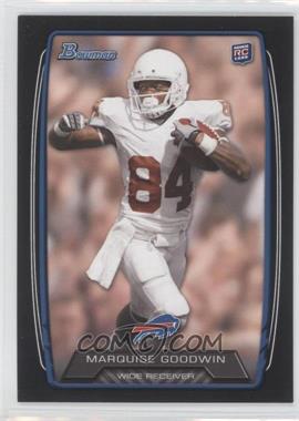 2013 Bowman - [Base] - Black #183 - Marquise Goodwin