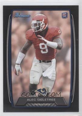 2013 Bowman - [Base] - Black #187 - Alec Ogletree