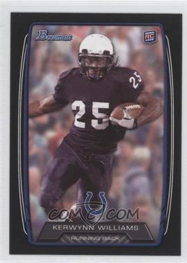 2013 Bowman - [Base] - Black #191 - Kerwynn Williams