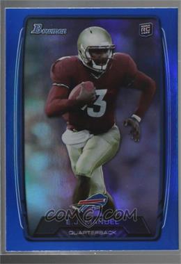 2013 Bowman - [Base] - Blue Rainbow Foil #127 - EJ Manuel /499