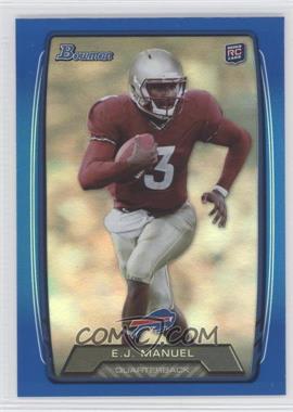 2013 Bowman - [Base] - Blue Rainbow Foil #127 - EJ Manuel /499