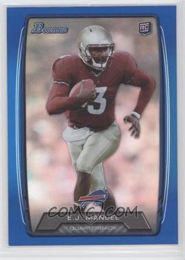 2013 Bowman - [Base] - Blue Rainbow Foil #127 - EJ Manuel /499