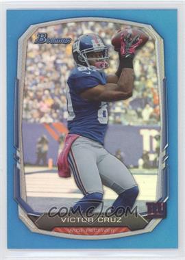 2013 Bowman - [Base] - Blue Rainbow Foil #16 - Victor Cruz /99