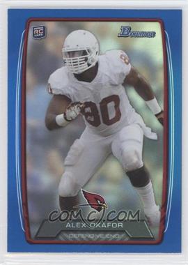 2013 Bowman - [Base] - Blue Rainbow Foil #160 - Alex Okafor /499