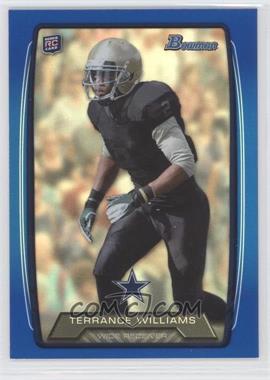 2013 Bowman - [Base] - Blue Rainbow Foil #166 - Terrance Williams /499