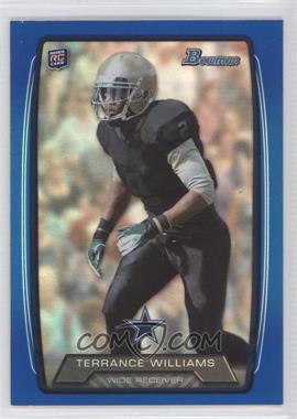 2013 Bowman - [Base] - Blue Rainbow Foil #166 - Terrance Williams /499