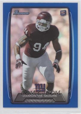 2013 Bowman - [Base] - Blue Rainbow Foil #174 - Damontre Moore /499