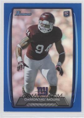 2013 Bowman - [Base] - Blue Rainbow Foil #174 - Damontre Moore /499