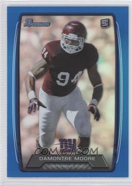 2013 Bowman - [Base] - Blue Rainbow Foil #174 - Damontre Moore /499