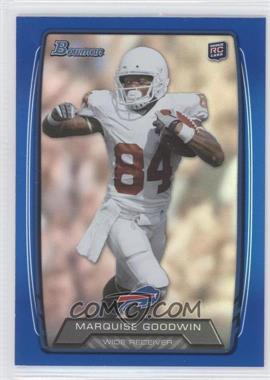 2013 Bowman - [Base] - Blue Rainbow Foil #183 - Marquise Goodwin /499