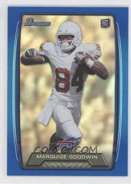 2013 Bowman - [Base] - Blue Rainbow Foil #183 - Marquise Goodwin /499