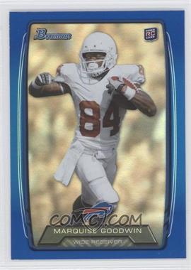 2013 Bowman - [Base] - Blue Rainbow Foil #183 - Marquise Goodwin /499