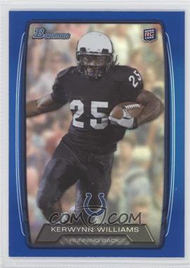 2013 Bowman - [Base] - Blue Rainbow Foil #191 - Kerwynn Williams /499