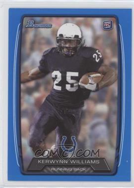 2013 Bowman - [Base] - Blue Rainbow Foil #191 - Kerwynn Williams /499