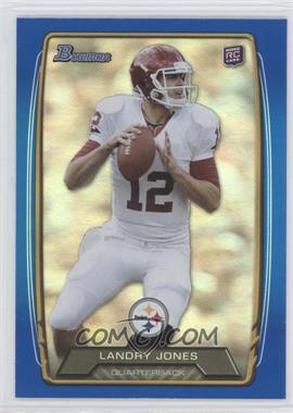 2013 Bowman - [Base] - Blue Rainbow Foil #219 - Landry Jones /499