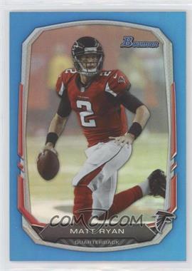 2013 Bowman - [Base] - Blue Rainbow Foil #51 - Matt Ryan /99