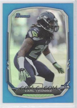 2013 Bowman - [Base] - Blue Rainbow Foil #84 - Earl Thomas /99