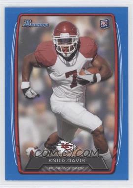 2013 Bowman - [Base] - Blue #117 - Knile Davis /499